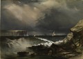 View of the Heads Port Jackson 1853 - Conrad Martens