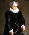Portrait of a lady aged 24 1587 - Herman van der Mast