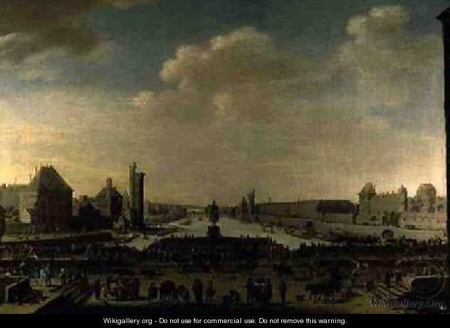 View of Paris from the Pointe de la Cite - Theodor Matham