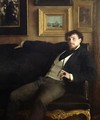 Portrait of Ernest Duez 1843-96 1876 - Paul Mathey