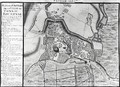 Map of the town of Tonnay-Boutonne from Recueil des Plans de Saintonge - Claude Masse