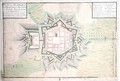 Atlas 131 E Plan of Saarlouis from Traite de Fortifications - Claude Masse
