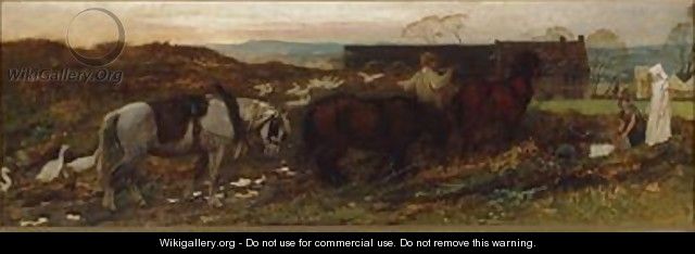 A Staffordshire Landscape 1870 - George Hemming Mason