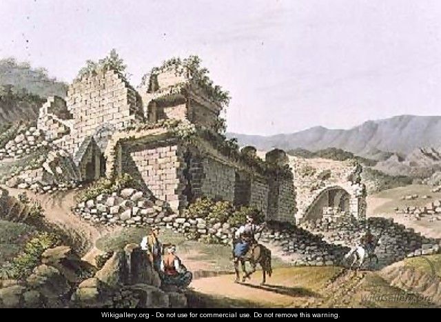 The Theatre at Ephesus 1810 - Luigi Mayer