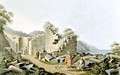 Ruins of an Ancient Temple in Samos plate 58 from Views in the Ottoman Dominions - Luigi Mayer