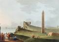 The Obelisks at Alexandria called Cleopatras Needles - Luigi Mayer