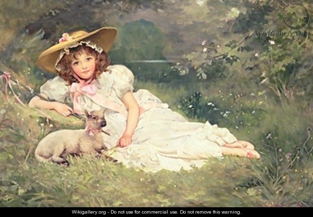 The Little Shepherdess - Arthur Dampier May
