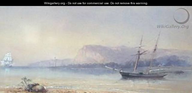Ships at Anchor - Walter William May