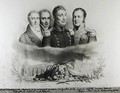 The Provisional Government of 29th July 1830 L to R Jacques Lafitte 1767-1844 - Antoine Maurin