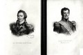Portraits of Louis Rene Madeleine Le Vassor 1745-1804 Count of La Touche Treville and Admiral Laurent Truguet 1752-1839 1836 - Antoine Maurin