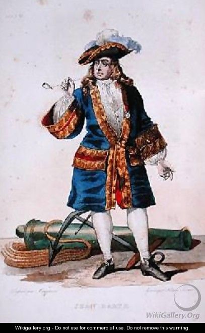 Portrait of Jean Bart 1651-1702 1830 - Jean Baptiste Mauzaisse