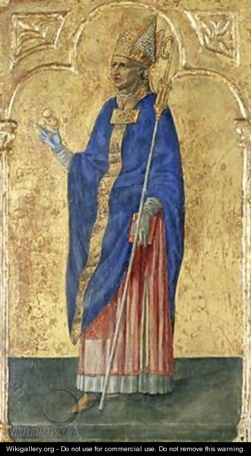 Saint Nicholas of Bari - di Giovanni di Bartolo Matteo