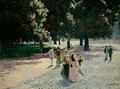 At the Edge of the Park 1894 - Theodor Matthei