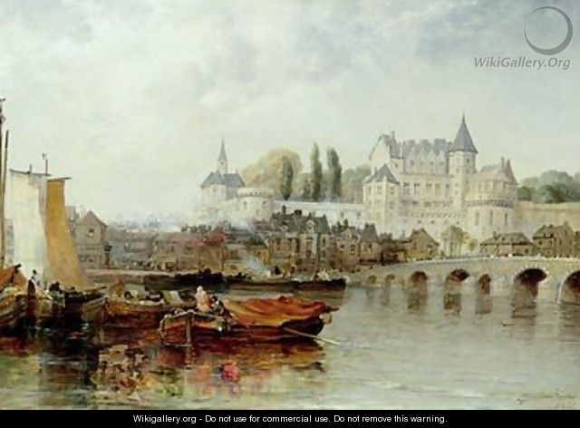 Amboise sur Loire 1889 - Arthur Joseph Meadows