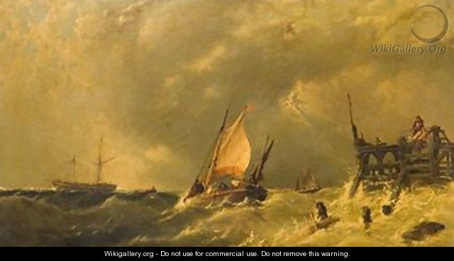 The Storm 1885 - James Edwin Meadows