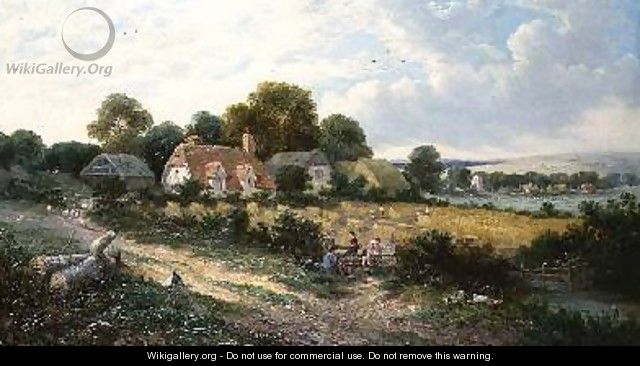 Haymaking - James Edwin Meadows