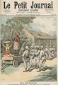 Kana Fetishes in Dahomey from Le Petit Journal 26th November 1892 - Fortune Louis Meaulle