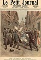 Events in Bulgaria The Assassination of Mr Beltchef in the Presence of Stefan Stambolov 1854-95 from Le Petit Journal 18th April 1891 - Fortune Louis Meaulle