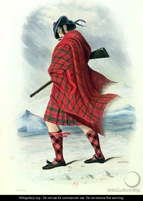 Scotsman in Highland Dress - (after) McIan, Robert Ronald