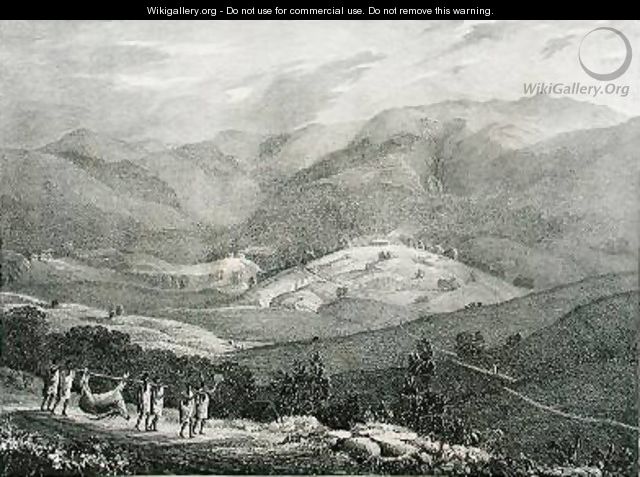 Ottacamund View of the Great Dodabetta Neelgherry Mountains - (after) McCurdy, Captain E. A.