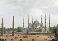 The Mosque of Sultan Achmet at Constantinople plate 2 from Views in the Ottoman Dominions - Luigi Mayer