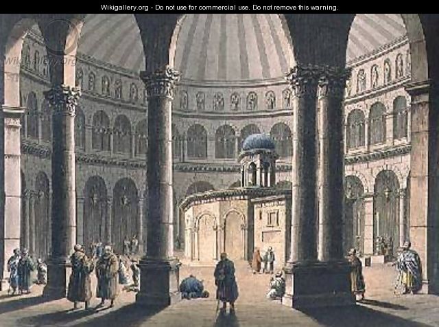 The Holy Sepulchre - Luigi Mayer