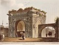 A Triumphal Arch of Tripoli in Barbary plate 24 from Views in the Ottoman Empire - Luigi Mayer