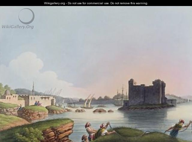 Port of Latachia in Syria from Views in the Ottoman Dominions 1810 - Luigi Mayer