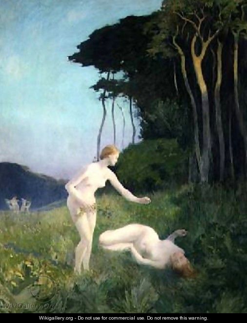 Woodland Nymphs - Marie Auguste Emile René Ménard