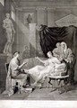 The Interview of Augustus and Cleopatra engraved by Richard Earlom - (after) Mengs, Anton Raphael