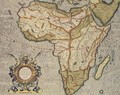 Map of Africa by Gerard Mercator 1512-94 - Gerard Mercator
