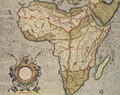 Map of Africa by Gerard Mercator 1512-94 - Gerard Mercator