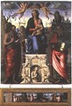 Madonna and Child with St John the Baptist St Bernardino of Siena and St Jerome - Marco Meloni
