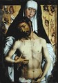 The Man of Sorrows in the Arms of the Virgin - (after) Memling, Hans