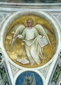 Angel in an oculus 1360-70 - Giusto di Giovanni de' Menabuoi