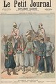 The Colonial Army from Le Petit Journal 7th March 1891 - Fortune Louis Meaulle