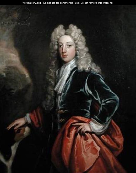 Portrait of Thomas Boothby 1694-1752 - Sir John Baptist de Medina