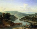 River Landscape 1697 - Jan van der the Younger Meer