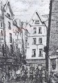 The Rue Pirouette 1860 - Charles Meryon