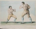 Boxing Match Between Thomas Johnson and Isaac Perrins - Conrad Martin Metz
