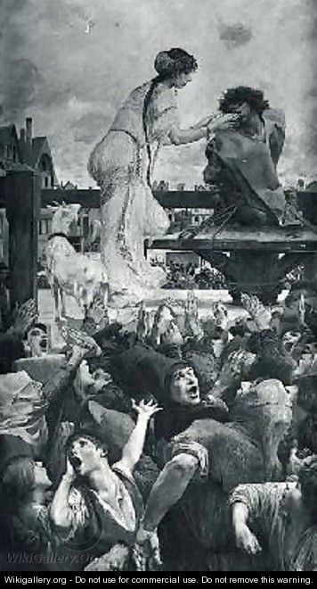 Esmeralda and Quasimodo 1905 - Luc-Olivier Merson
