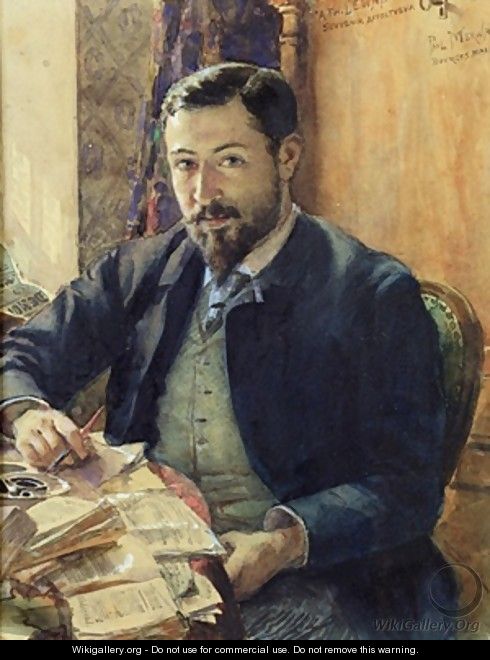 Portrait of Thomas Lemas - Paul Merwart