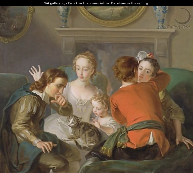The Sense of Touch 1744-47 - Philipe Mercier