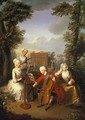 The Music Party Frederick Prince of Wales and his sisters 1733 - Philipe Mercier