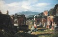 Ruins of the Theatre at Taormina - Achille-Etna Michallon