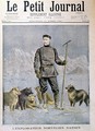 The Norwegian Explorer Nansen front cover of Le Petit Journal 11th April 1897 - Henri Meyer