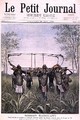 The Marchand Mission travelling from the Congo to the Nile from Le Petit Journal 28th May 1899 - Henri Meyer