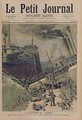 An Accident Aboard the Victoria the Death of Admiral Tyron and 359 Officers and English Sailors illustration from Le Petit Journal 8th July 1893 - Henri Meyer