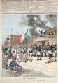 The French Flag Entering Abomey from Le Petit Journal 10th December 1892 - Henri Meyer