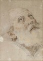 Saint Petronius looking up to the right - Guido Reni